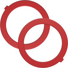 Flush Valve Seal for Kohler, Upgraded 2 Pack Silicone Material Canister Flush Va