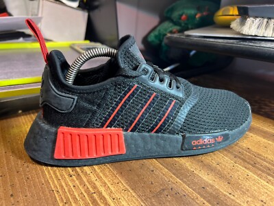 Size 9.5 - adidas NMD_R1 Core Black Red for sale online | eBay display picture 3