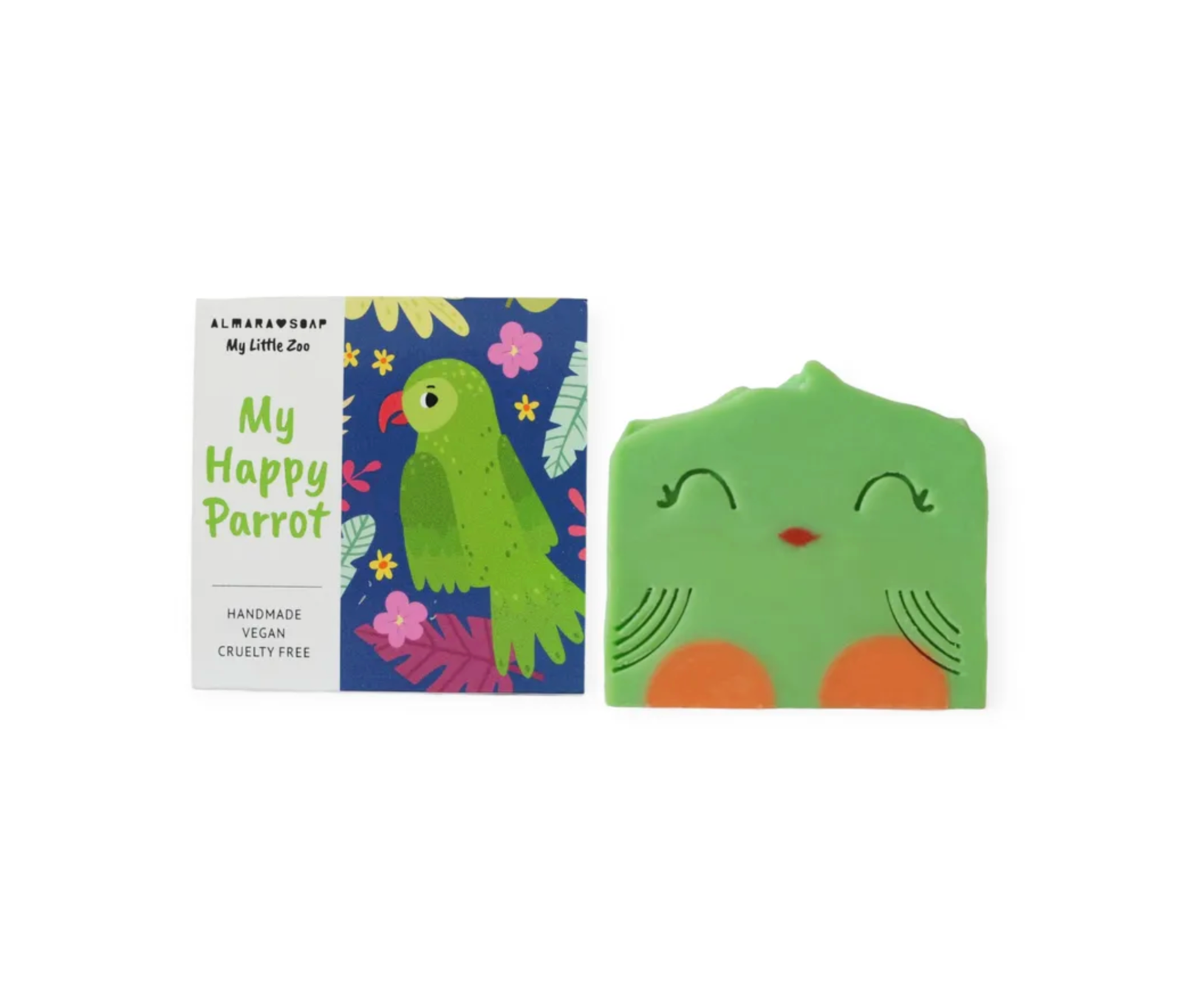 Almara Soap forKids MY HAPPY PARROT Sapone artigianale per bambini al Limone