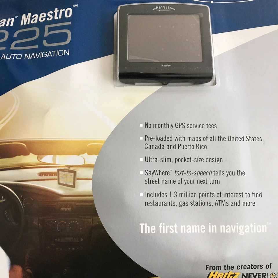 Magellan Maestro 3225 GPS Magellan Maestro Portable GPS Navigation - Image 2 of 4