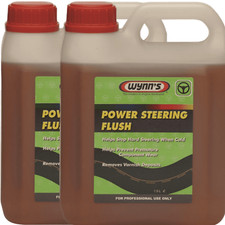 Wynns Power Steering Flush Cold Stop Hard Steering Wheel Universal 1.9 Litre x2