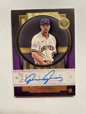 2022 Topps Five Star Purple Aaron Ashby RC Auto #35/50 Milwaukee Brewers #FSA-AA