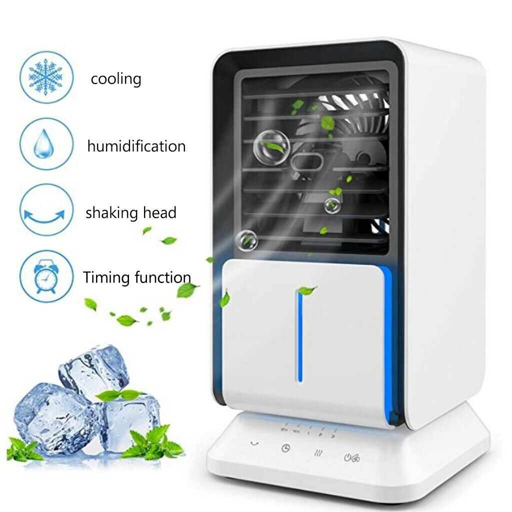 USB Removable Conditioning Mini Portable Air Fan Multi-function Fan Cooler Air