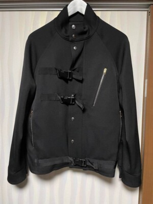 ジャケット・アウター paul smith luxury wool blouson Paul Smith 100% Wool Jacket Blouson Men Size M Black Genuine USED