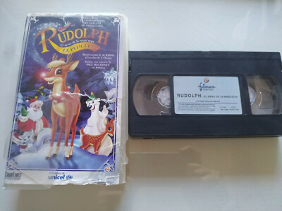 Rudolph Reno Nariz Roja La Pelicula 1999 - VHS Cinta Tape Español 3T