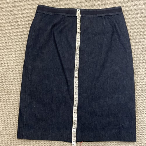 Boden Denim Pencil Skirt Size 12R BNWT - Picture 3 of 10