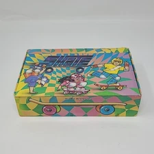 Vintage 1980s General Box Company Skate Pencil Storage Container Skateboard VG