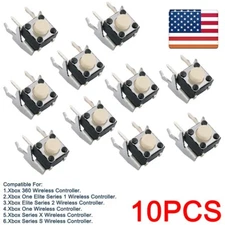 10X For Xbox One / Elite /Series X S Controller LB RB Bumper Micro Button Switch