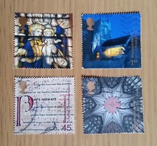 Complete GB used stamp set: 2000 'Spirit & Faith' Millennium Series