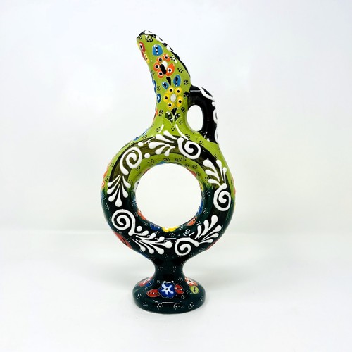 9' Turkish Handmade & Hand Painted Hittite Vase Home Decor - Picture 5 of 5