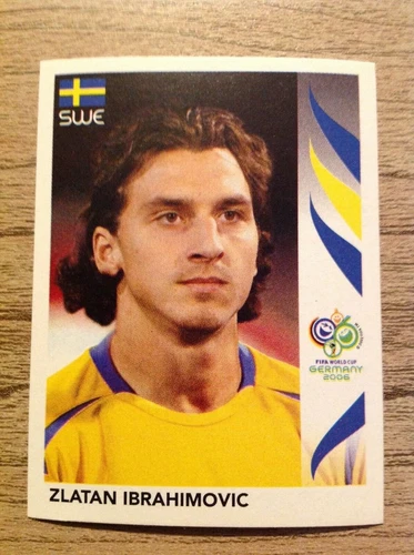 Zlatan Ibrahimovic Sweden FIFA World Cup 2006 Panini Sticker #166 Germany