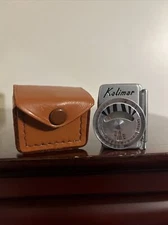 Vintage Kalimar Clip On Exposure Meter Made in Japan w/ Leather Case