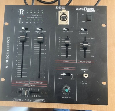 Conrad Sound Craft Stereo Mixer SM50E