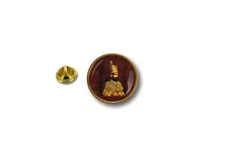 pins pin's flag badge metal lapel hat button lion rasta haile selassie reggae