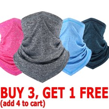 Outdoor Sport Neck Gaiter UV Protection Scarf Balaclava Cooling Face Mask Scarf