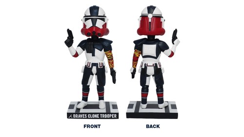 VORVERKAUF Star Wars Clone Trooper Bobblehead Atlanta Braves vs Chicago CUBS MLB - Bild 3 von 5