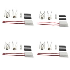 4-Pack Range Stove Burner Terminal Receptacle 12001676 for Whirlpool Kenmore