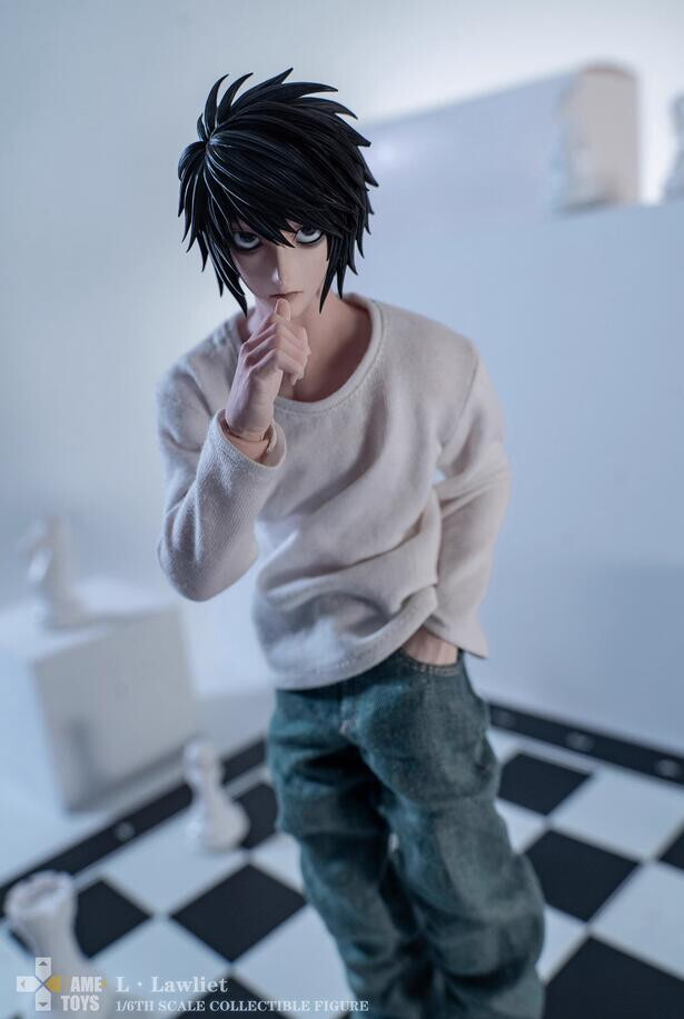 In Stock GAMETOYS 1/6 GT-007 L·Lawliet Action Figure DeathNote