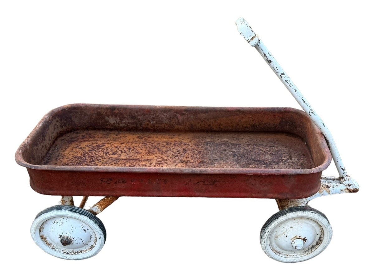 アンティーク小物 Vintage Radio Jet Wagon