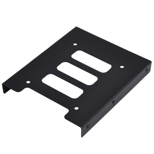 2.5 Inch SSD HDD to 3.5 Inch Metal Mounting Adapter Bracket Dock Hard Drive FR - Zdjęcie 3 z 3