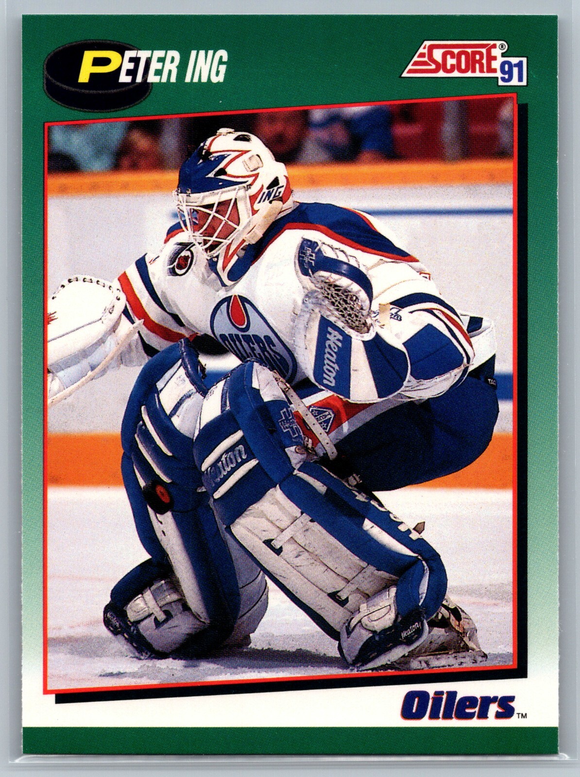 Peter Ing 1991 Score NHL Rookie and Traded #62T