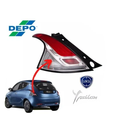 DEPO FARO FANALE STOP POSTERIORE SINISTRO LED SX LANCIA YPSILON 312 DAL 2011