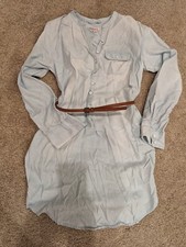 Target merona chambray shirt dress light wash Size Small
