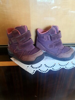 Ecco Violette Mauve 59622 Mädchenstiefel , 21, Goretex 