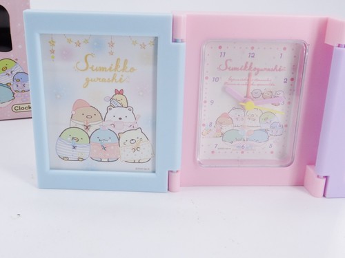 Original Sumikko Guashi Friends Wecker Uhr mit Spiegel Kawaii Japan 2020 NEU - Bild 4 von 4