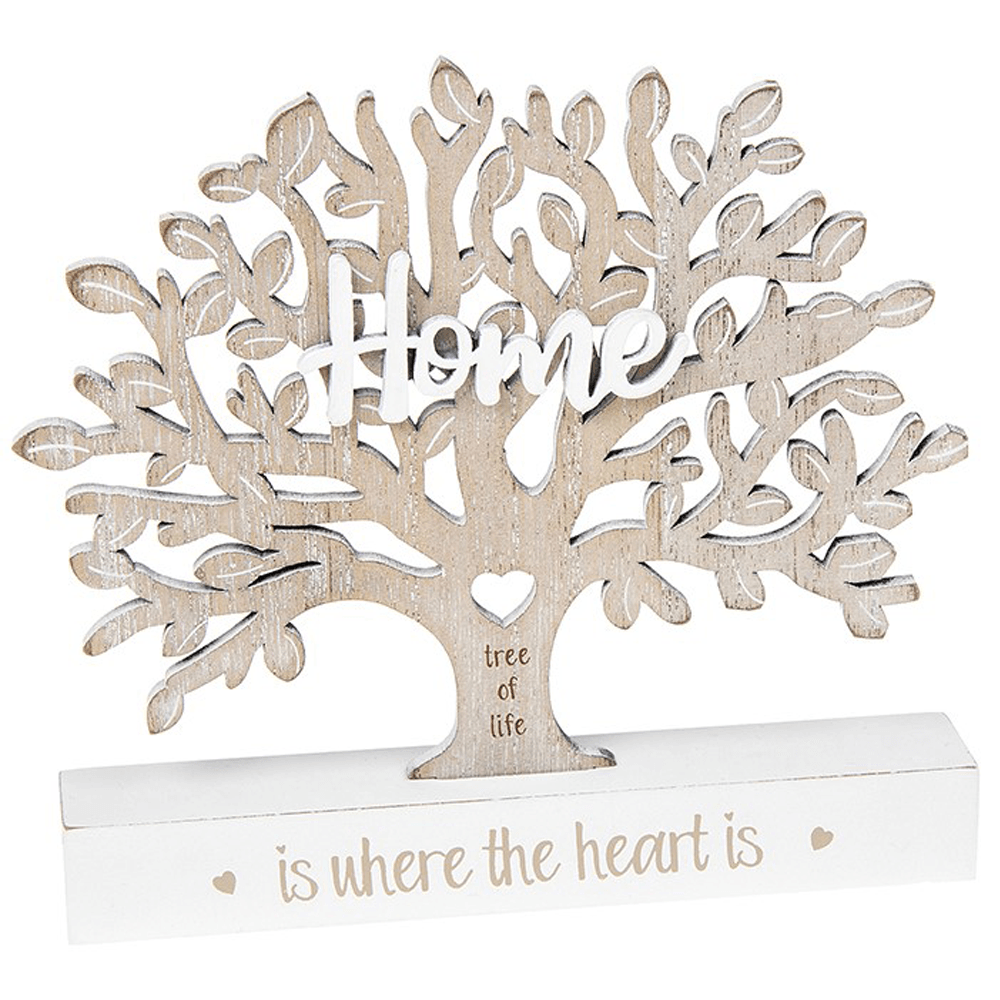 Shudehill Giftware Family Tree Home Stand Plaque - Small JD320884