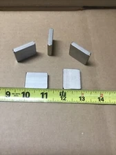 1/4" x 1" Stainless Steel Flat Bar, 304 Plate, 1-1/8" Inch Length drop. 1 piece.