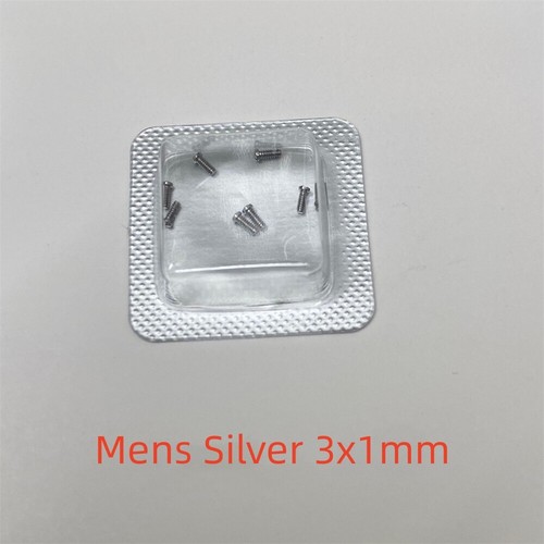 8PCS 2.5x1mm/3x1mm Watch Back Cover Screws Slotted Screws For Cartier Watches - Picture 3 of 14