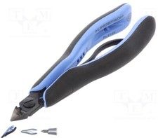 Lindstrom RX-8145 - ERGO Precision Diagonal Cutter w/Tapered Head, Ultra-Flush,