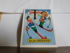 GARBAGE PAIL KIDS SERIES 10 1987 SHEARED SHERWOOD