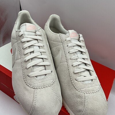 nike classic cortez trainers in sand suede