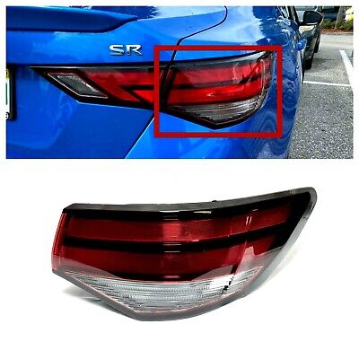 Left Outer Side Tail Light Brake Lamp Housing For Nissan Sentra 2020-2021 Left Outer Side Tail Light Brake Lamp Housing For Nissan Sentra 2020-2021