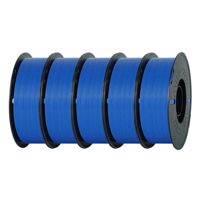 PLA PETG 1,75mm 3D Filament 5/10KG für FDM 3D-Drucker Spool 1KG/Roll Schwarz DE
