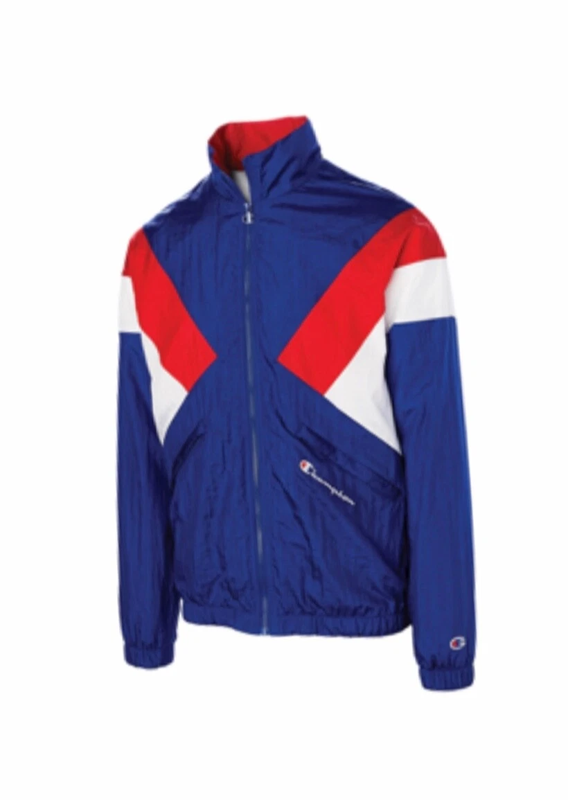 Champion life men's sales nylon warm up jacket