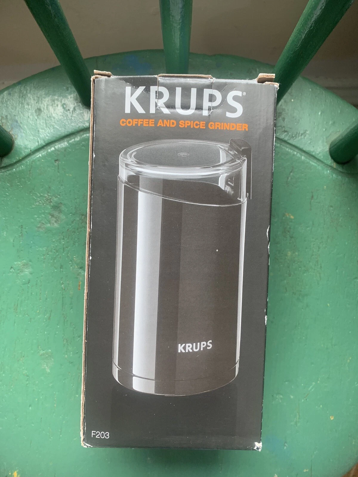 Krups (F2034251) Electric Spice and Coffee Grinder Stainless Steel - Black