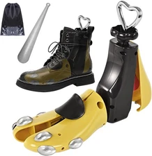 Shoe Stretcher Women Men, Boot Stretcher Wide Feet, 4-Way Shoe Widener & Expande