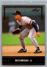 1991 Leaf #BC11 Rico Brogna Gold Rookies