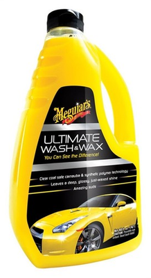 #ad Meguiar#x27;s G17748 Ultimate Hydrophobic Polymer Technology Wash and Wax 48 oz. $21.96