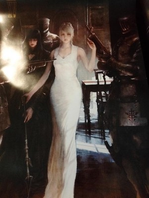 B2 Poster Lunafreya Final Fantasy XV Square Enix Cafe Exclusive collection i157