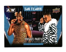 Marq Quen / Isiah Kassidy TT 2021 Upper Deck AEW 68
