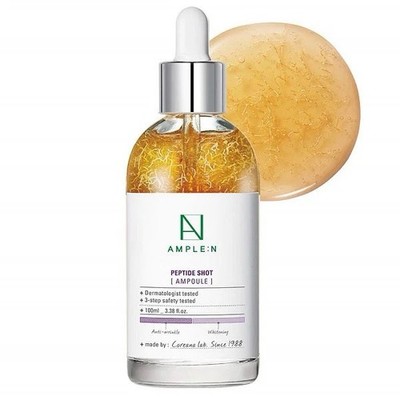 AMPLE:N Peptide Shot Ampoule 100ml Anti-Wrinkle Whitening Dermatologist Tested