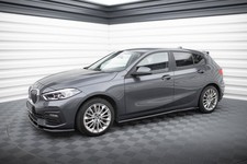 Maxton Design Seitenschweller Ansatz (Paar) passend für BMW 1er F40 schwarz Hoch