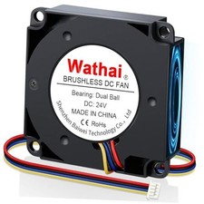 PWM 4 Pin 40mm Small Blower 4010 Fan 24V, Ender 3 Fan Upgrade 24 Volt Fans