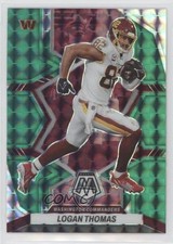 2022 Panini Mosaic Green Mosaic Prizm Logan Thomas #224 00jz