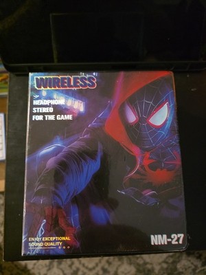 NM-27 Wireless Spider-Man Kids Headphones Brand New