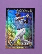 Topps Salvador Perez Easter Foil Kansas City Royals 2024 Series 1 Card #24